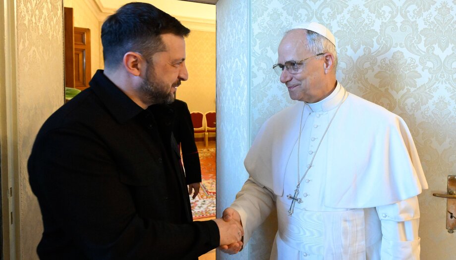 Leo XIV. begrüßt Zelensky zurück