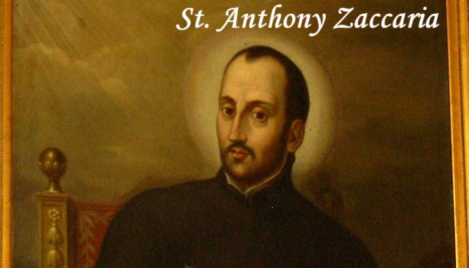 Santo António Maria Zaccaria.