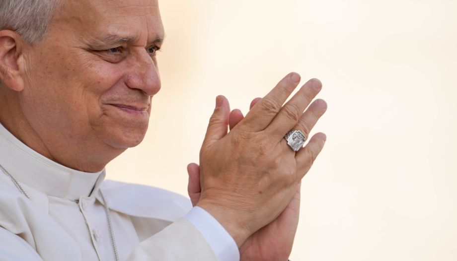 Papa León XIV, en el papamóvil, el 18 de septiembre de 2025.