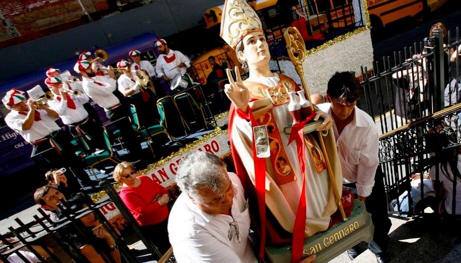 San Genaro en Nueva York.