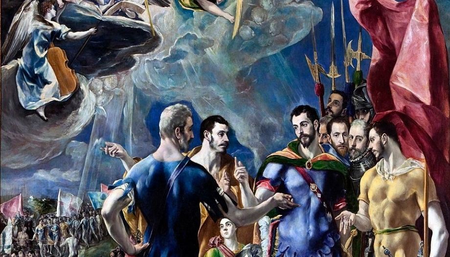 El martirio de San Mauricio. El Greco.