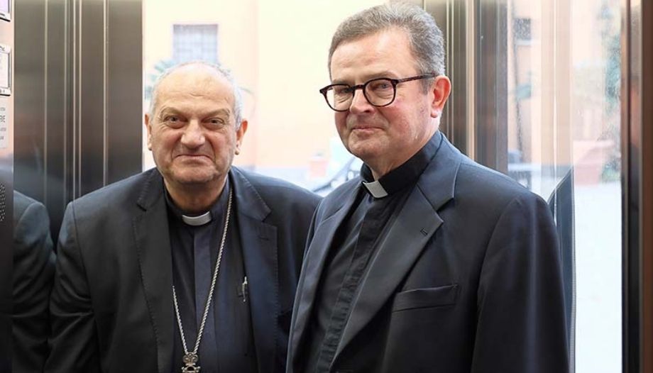 Arcivescovo siriano di Homs, con Mons. Paweł Ptasznik.
