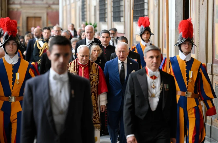 Papa Leone e re Carlo III
