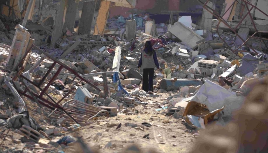 Gaza destroyed, 2025.