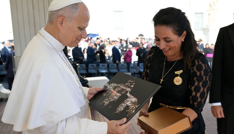 El Papa León XIV en el Jubileo de la Educación.