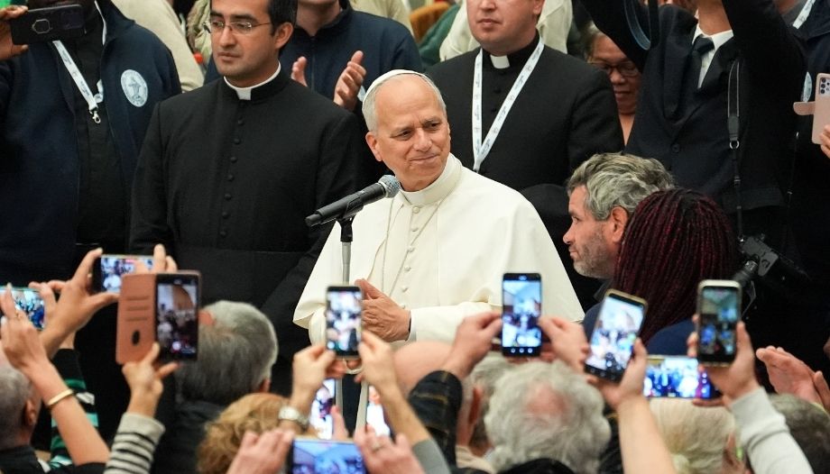 Papa León XIV en el Jubileo de los Pobres