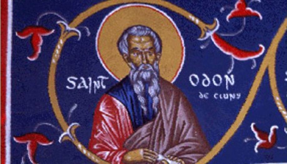 St. Odon of Cluny.