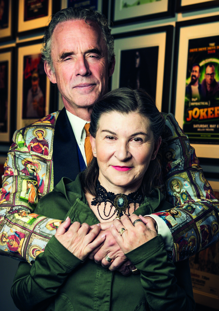 Tammy con suo marito, lo scrittore e intellettuale Jordan Peterson.