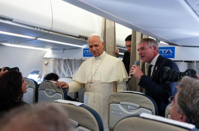 El Papa León XIV vuela de Turquía al Líbano