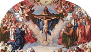 Adoration of the Trinity, Albrecht Dürer.