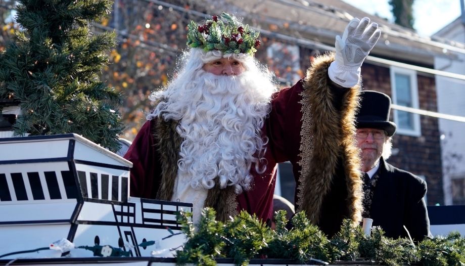 Santa Claus in New York.