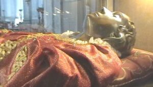 Saint Lucy, virgin and martyr.