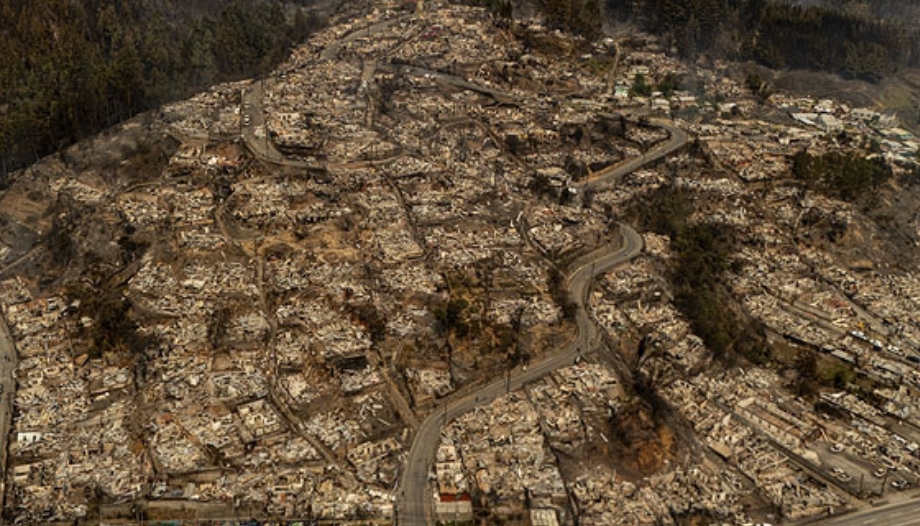 Incendi boschivi Cile