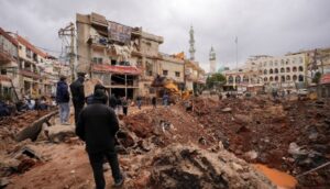 Israeli bombs in Lebanon.