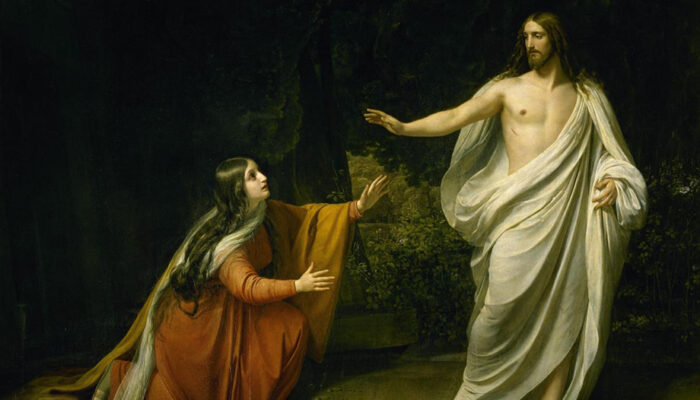 Mujeres al pie de la cruz