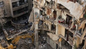 Beirut after Israeli attack