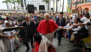 Il Papa a Malabo (Guinea Equatoriale).