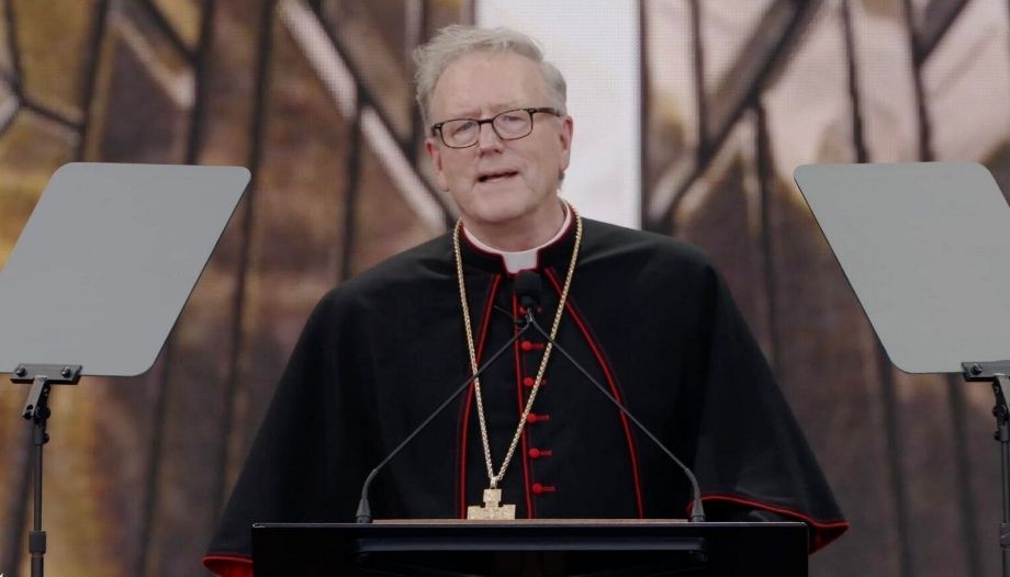Il vescovo Robert Barron.