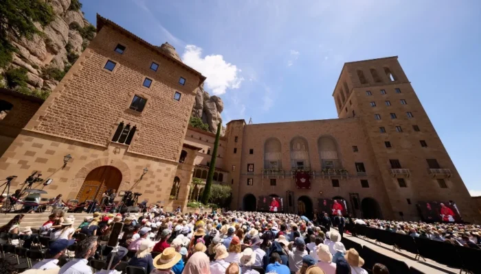 El Papa León XIV advierte en Montserrat sobre la violencia con la que tapamos nuestras heridas