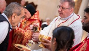 Priest Helps the Church in Need in Lebanon.