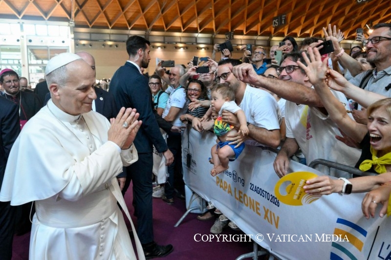 Papa Leone XIV al Meeting di Rimini 2026