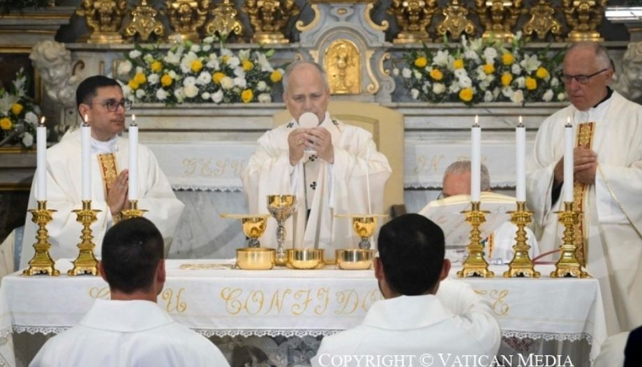 Pope, Mass at Castel Gandolfo, Assumption of Mary.