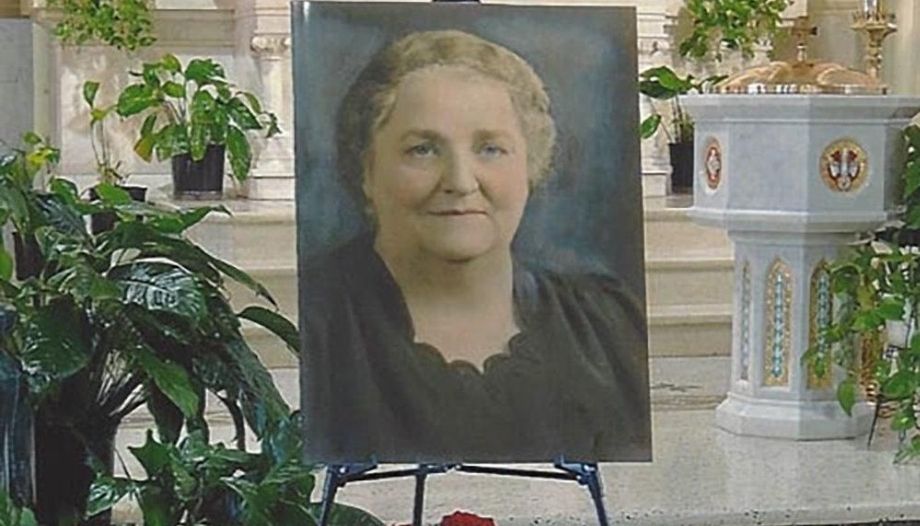Retrato de Rhoda Wise.