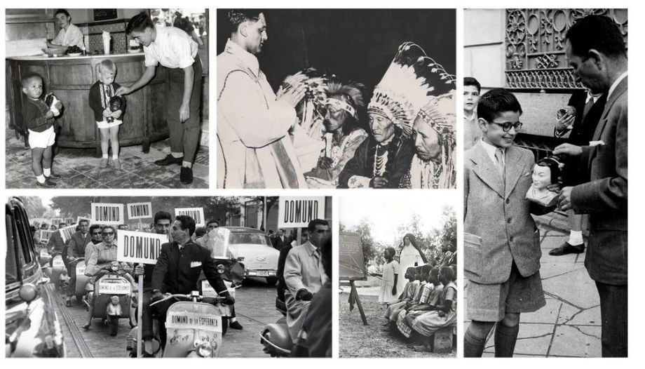Domund Missions Collage: 100 Years
