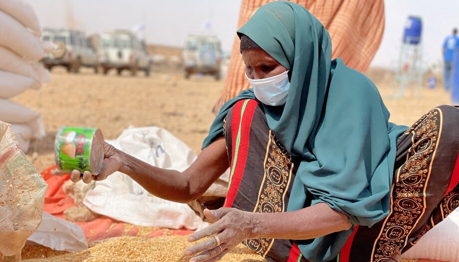Mujer somalí en Etiopía