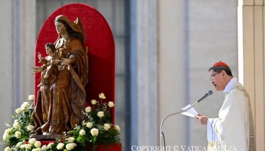 El Papa lanza un mensaje de apoyo a las familias, a través del cardenal Tagle