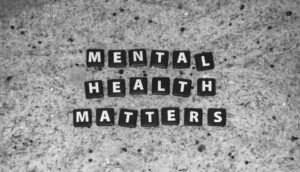 Cartel Salud Mental importa