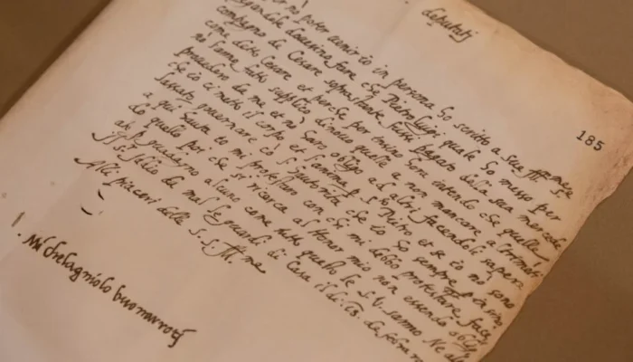 La caligrafía de Miguel Ángel pasa del papel a la pantalla